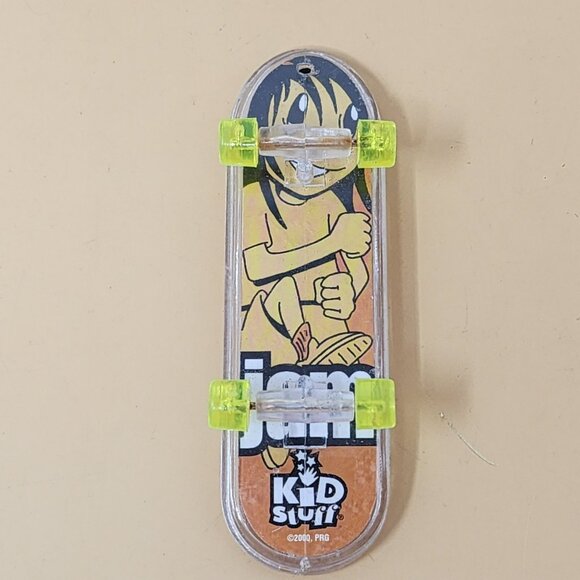 Vintage 2000 Jam Kid Stuff Mini Fingerboard Skateboard Toy - Picture 2 of 6